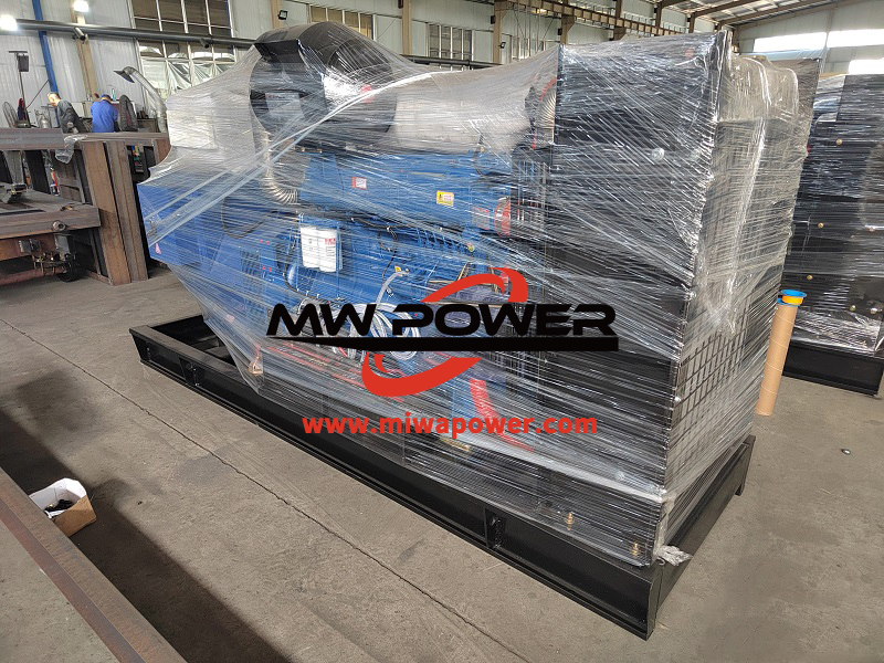 Generador Weichai de 150 kw enviado a la granja de cría