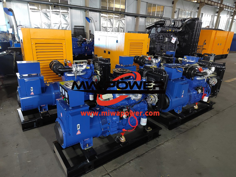 Grupo electrógeno Weifang de 50 kw enviado a la granja de cría