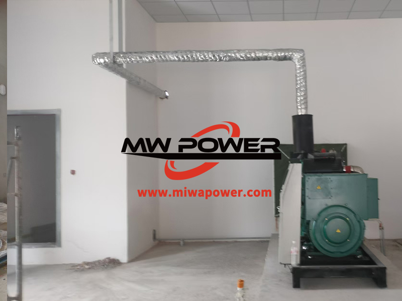 Instalación del generador diésel Weichai
