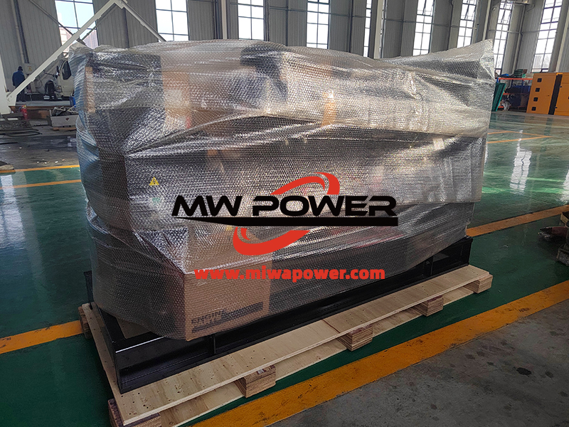 El grupo electrógeno Meihua de 100 kW se envía al extranjero