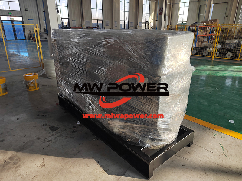 Envío de grupos electrógenos Meihua de 75 kW Jining
