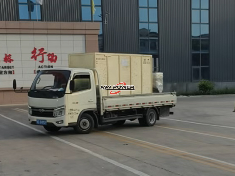 Exportación de generadores weichai de 100 kW a Nigeria