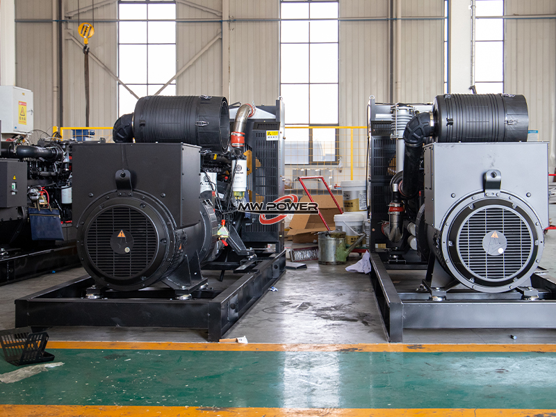 Dos grupos electrógenos weichai se exportan al extranjero.