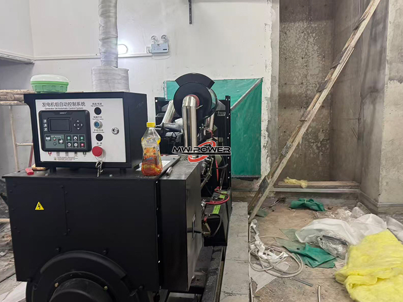 Instalación y entrega de grupos electrógenos Meihua de 200 kW