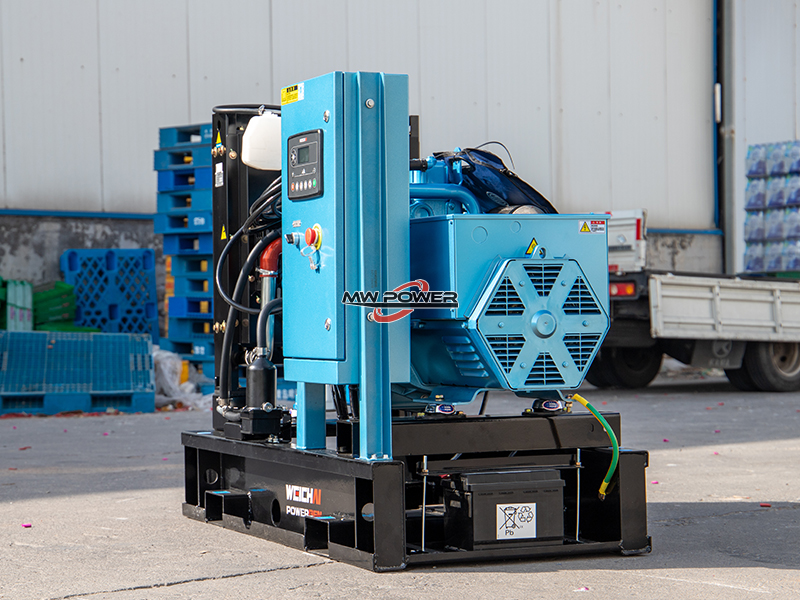 El grupo electrógeno diesel weichai se exporta a Nigeria